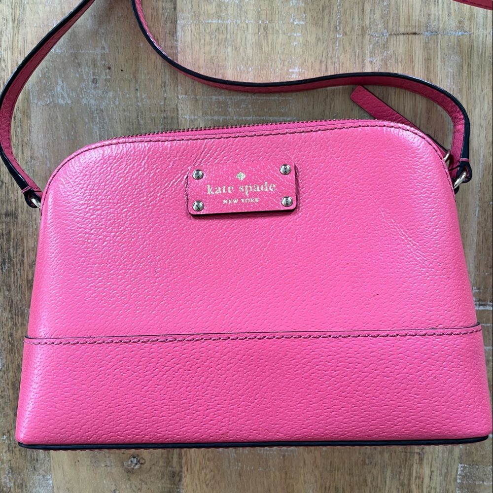 Pink Kate Spade cross body